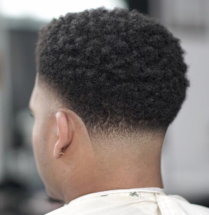 Backdate 2 + Fade Haircuts For Black Men:  Trends