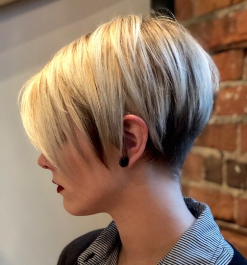 Show Off Your Sass With These Short Haircut Styles For The Back!